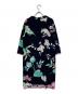 LEONARD FASHION (レオナールファッション) 花柄ワンピース ネイビー サイズ:SIZE LL：30000円