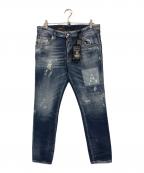 DSQUARED2ディースクエアード）の古着「SKATER JEAN」｜インディゴ