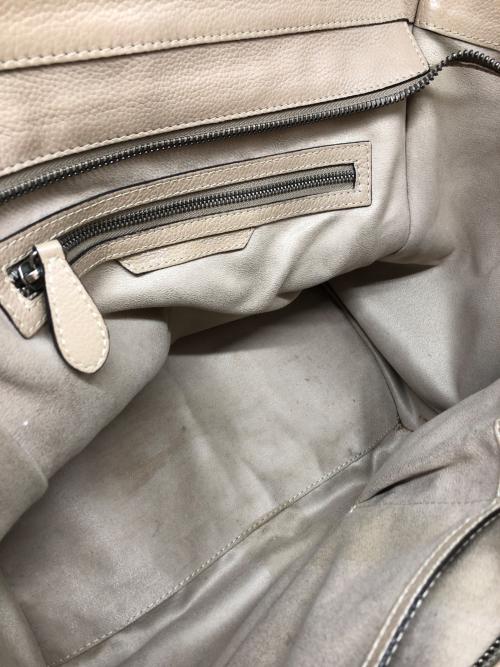 CELINE（セリーヌ）CELINE (セリーヌ) ラゲージミニハンドバッグ ベージュの古着・服飾アイテム
