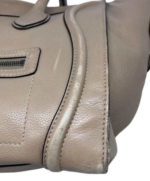 CELINE（セリーヌ）CELINE (セリーヌ) ラゲージミニハンドバッグ ベージュの古着・服飾アイテム