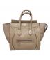 CELINE（セリーヌ）の古着「ラゲージミニハンドバッグ」｜ベージュ