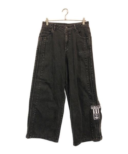 adidas（アディダス）adidas (アディダス) アディブレイク デニムジーンズ ブラック サイズ:SIZE 32の古着・服飾アイテム