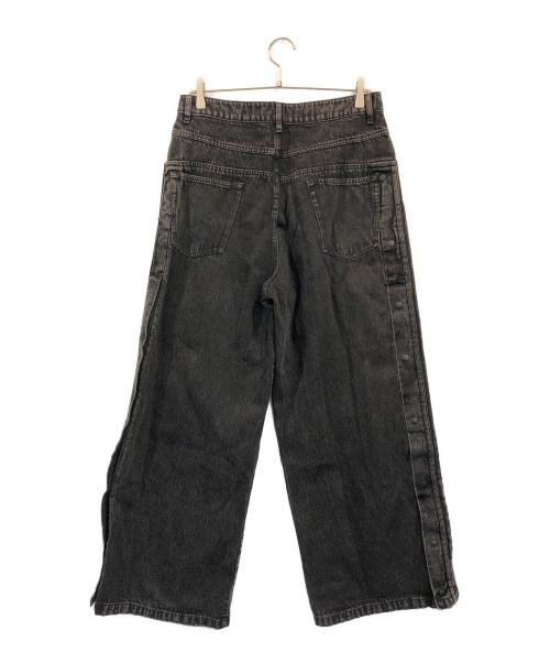 adidas（アディダス）adidas (アディダス) アディブレイク デニムジーンズ ブラック サイズ:SIZE 32の古着・服飾アイテム