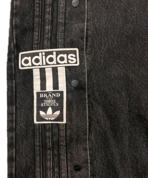 adidas（アディダス）adidas (アディダス) アディブレイク デニムジーンズ ブラック サイズ:SIZE 32の古着・服飾アイテム