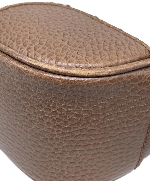 GUCCI（グッチ）GUCCI (グッチ) GGキャンバスショルダーバッグ ブラウンの古着・服飾アイテム