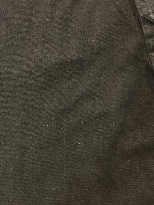 COMOLI（コモリ）COMOLI (コモリ) デニム ベルテッドパンツ ブラック サイズ:SIZE 3の古着・服飾アイテム