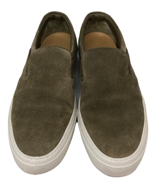 BAUDOIN&LANGE（ボードインアンドランジ）BAUDOIN＆LANGE (ボードインアンドランジ) スリッポン ベージュ サイズ:SIZE 42の古着・服飾アイテム