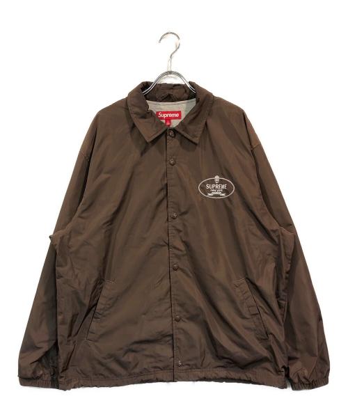 SUPREME（シュプリーム）Supreme (シュプリーム) Crest Coaches Jacket ベージュ サイズ:SIZE Lの古着・服飾アイテム