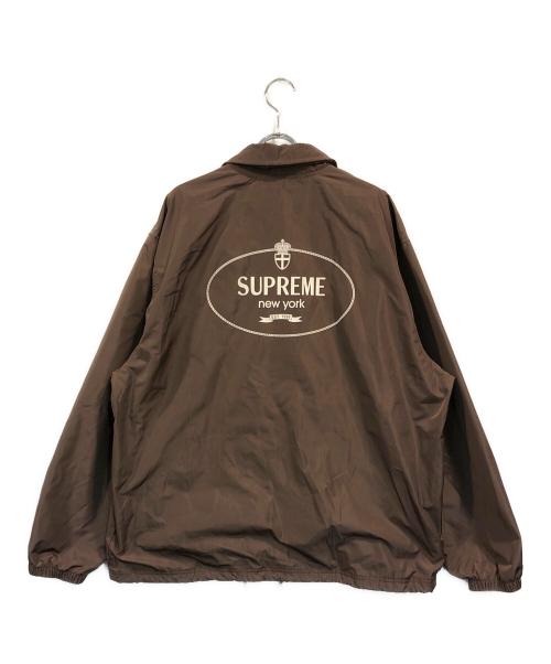 SUPREME（シュプリーム）Supreme (シュプリーム) Crest Coaches Jacket ベージュ サイズ:SIZE Lの古着・服飾アイテム