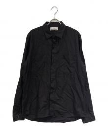 STONE ISLAND（ストーンアイランド）の古着「ロゴ刺繍ロングスリーブシャツ」｜ブラウン