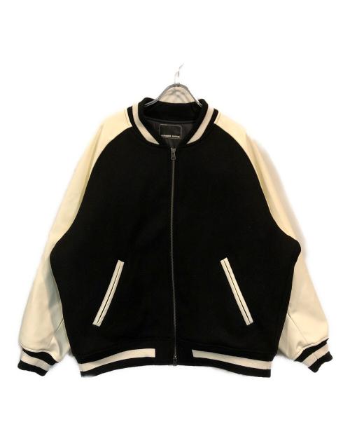 NUMBER (N)INE（ナンバーナイン）NUMBER (N)INE (ナンバーナイン) バーシティジャケット ブラック サイズ:2の古着・服飾アイテム