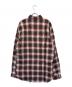 DSQUARED2 (ディースクエアード) オンブレチェックシャツ レッド サイズ:SIZE 50：12000円