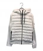 MONCLERモンクレール）の古着「切替ダウンジャケット」｜ホワイト