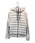 MONCLER（モンクレール）の古着「切替ダウンジャケット」｜ホワイト