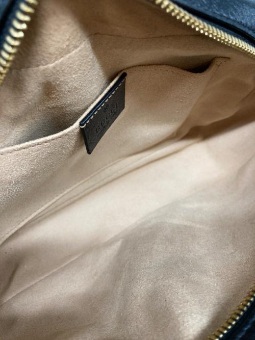 GUCCI（グッチ）GUCCI (グッチ) ショルダーバッグ ベージュ×ブラックの古着・服飾アイテム