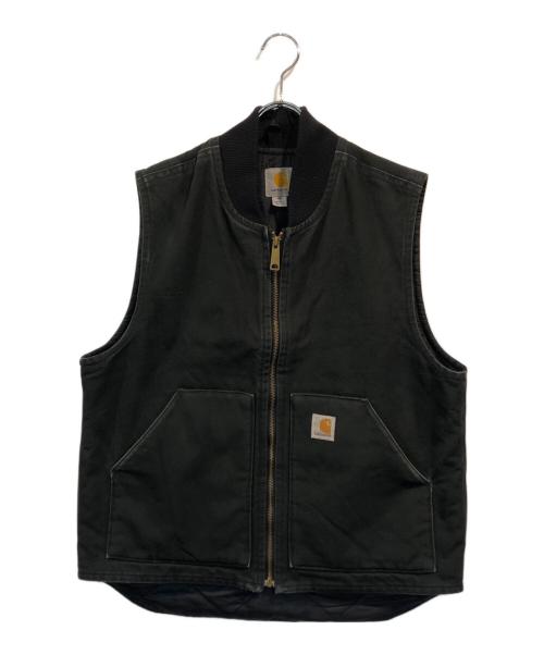 CarHartt（カーハート）CarHartt (カーハート) ダックベスト ブラック サイズ:SIZE Mの古着・服飾アイテム