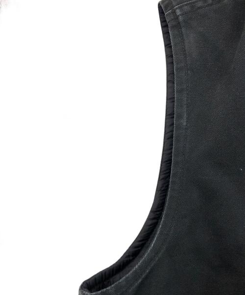 CarHartt（カーハート）CarHartt (カーハート) ダックベスト ブラック サイズ:SIZE Mの古着・服飾アイテム