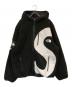 Supreme（シュプリーム）の古着「S Logo Hooded Fleece Jacket」｜ブラック