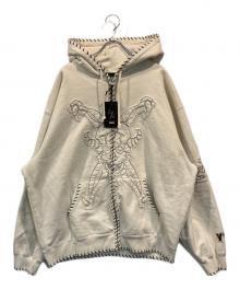 SUPREME×Y's（シュプリーム×ワイズ）の古着「Zip Up Hooded Sweatshirt」｜ホワイト