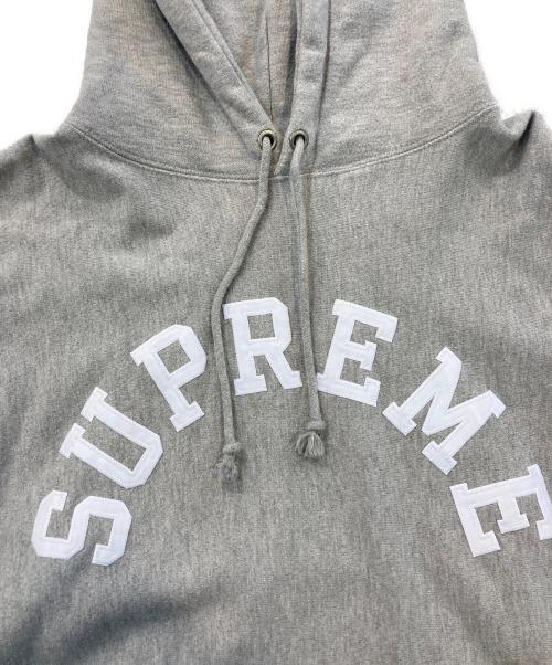 SUPREME（シュプリーム）Supreme (シュプリーム) Champion (チャンピオン) Hooded Sweatshirt グレー サイズ:SIZE XLの古着・服飾アイテム