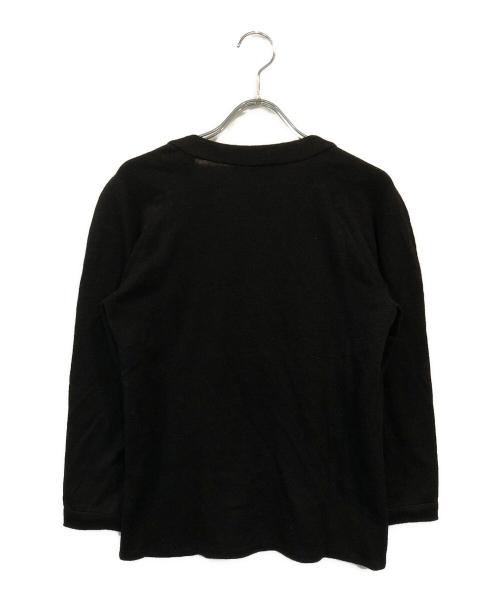 CHANEL（シャネル）CHANEL (シャネル) Vネックニット ブラック サイズ:33-34の古着・服飾アイテム