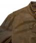 中古・古着 MORGAN MEMPHIS BELLE (モーガン メンフィス ベル) シングルライダースジャケット ブラウン サイズ:SIZE L：10000円