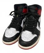 NIKEナイキ）の古着「AIR JORDAN 1 RETRO HIGH OG」｜ブラック×レッド