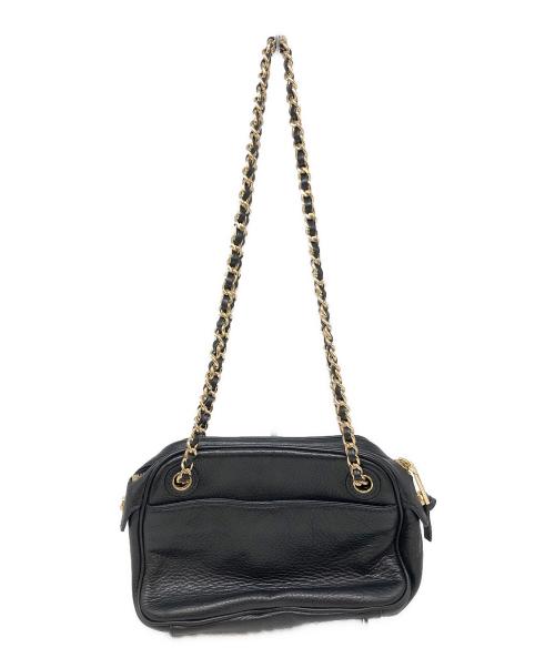 TORY BURCH（トリーバーチ）TORY BURCH (トリーバーチ) チェーンショルダーバッグ ブラックの古着・服飾アイテム