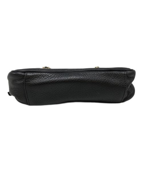 TORY BURCH（トリーバーチ）TORY BURCH (トリーバーチ) チェーンショルダーバッグ ブラックの古着・服飾アイテム