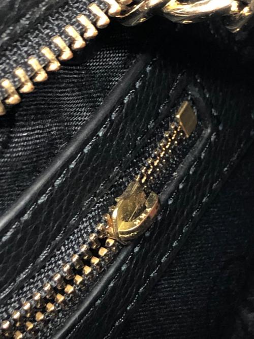 TORY BURCH（トリーバーチ）TORY BURCH (トリーバーチ) チェーンショルダーバッグ ブラックの古着・服飾アイテム