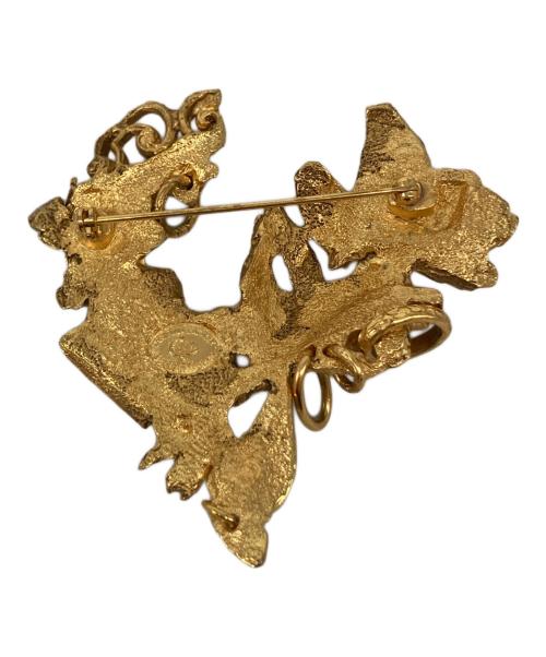 Christian Lacroix（クリスチャン ラクロワ）Christian Lacroix (クリスチャン ラクロワ) ブローチ ゴールドの古着・服飾アイテム