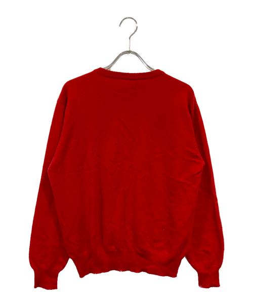 CADORNAFI'ORE（カドルナフィオレ）CADORNAFI'ORE (カドルナフィオレ) カシミヤカーディガン レッド サイズ:SIZE Mの古着・服飾アイテム