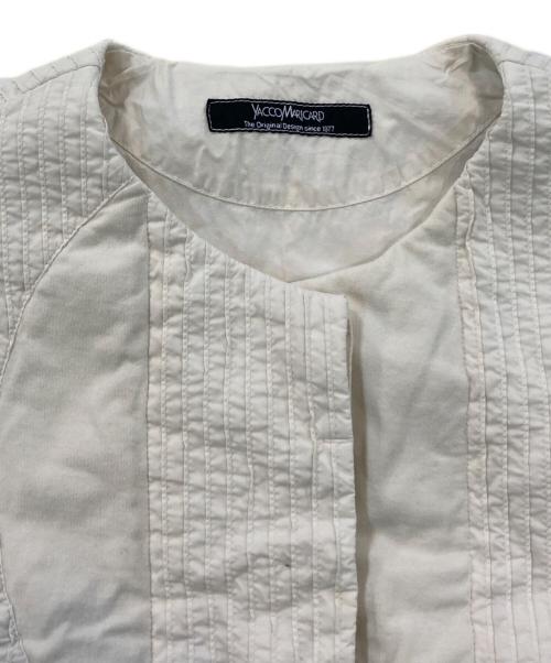 YACCO MARICARD（ヤッコマリカルド）YACCO MARICARD (ヤッコマリカルド) かむり雪キルトベスト アイボリー サイズ:SIZE 1の古着・服飾アイテム
