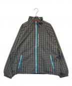 SUPREMEシュプリーム）の古着「Plaid Track Jacket」｜グリーン
