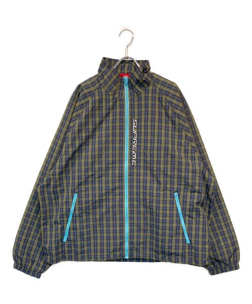SUPREME（シュプリーム）SUPREME (シュプリーム) Plaid Track Jacket グリーン サイズ:SIZE Lの古着・服飾アイテム