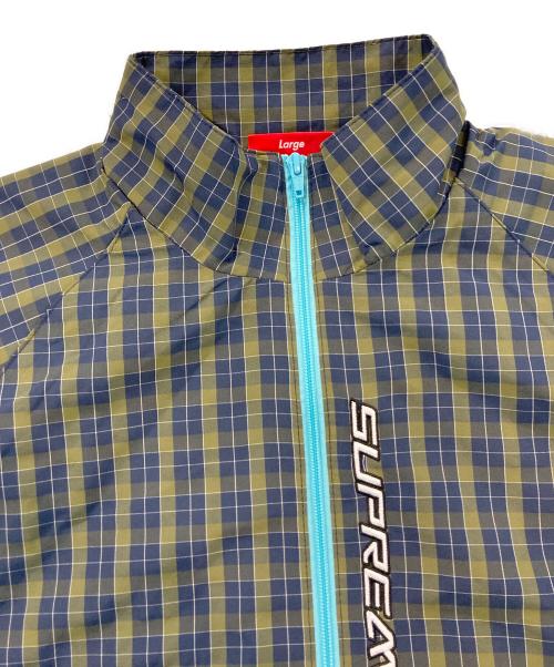 SUPREME（シュプリーム）SUPREME (シュプリーム) Plaid Track Jacket グリーン サイズ:SIZE Lの古着・服飾アイテム