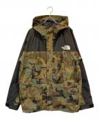 THE NORTH FACEザ ノース フェイス）の古着「NOVELTY MOUNTAIN LIGHT JACKET」｜カーキ×ブラック