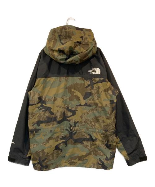 THE NORTH FACE（ザ ノース フェイス）THE NORTH FACE (ザ ノース フェイス) NOVELTY MOUNTAIN LIGHT JACKET カーキ×ブラック サイズ:SIZE XLの古着・服飾アイテム