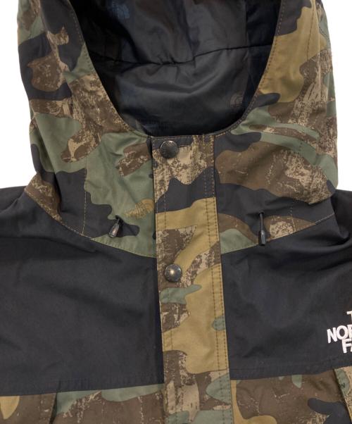 THE NORTH FACE（ザ ノース フェイス）THE NORTH FACE (ザ ノース フェイス) NOVELTY MOUNTAIN LIGHT JACKET カーキ×ブラック サイズ:SIZE XLの古着・服飾アイテム