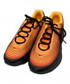 NIKEナイキ）の古着「ローカットスニーカー」｜オレンジ×ブラック