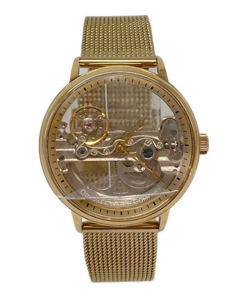 odessee watch company（オデッセイウォッチカンパニー）odessee watch company (オデッセイウォッチカンパニー) スケルトンデザイン腕時計 ゴールドの古着・服飾アイテム