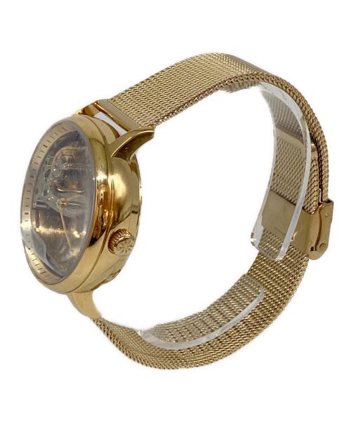 odessee watch company（オデッセイウォッチカンパニー）odessee watch company (オデッセイウォッチカンパニー) スケルトンデザイン腕時計 ゴールドの古着・服飾アイテム