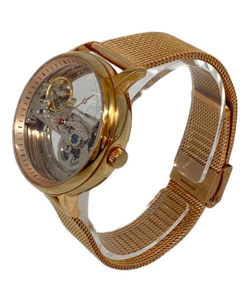 odessee watch company（オデッセイウォッチカンパニー）odessee watch company (オデッセイウォッチカンパニー) スケルトンデザイン腕時計 ゴールドの古着・服飾アイテム
