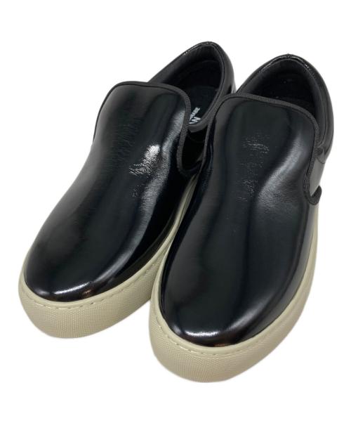 JUNYA WATANABE MAN（ジュンヤワタナベマン）JUNYA WATANABE MAN (ジュンヤワタナベマン) スリッポン ブラック サイズ:SIZE 28cmの古着・服飾アイテム