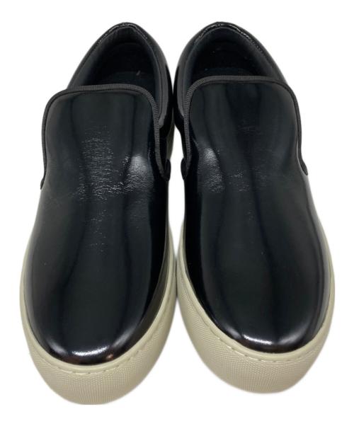 JUNYA WATANABE MAN（ジュンヤワタナベマン）JUNYA WATANABE MAN (ジュンヤワタナベマン) スリッポン ブラック サイズ:SIZE 28cmの古着・服飾アイテム