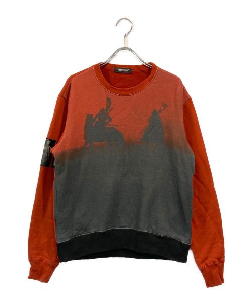 UNDERCOVER（アンダーカバー）UNDERCOVER (アンダーカバー) 蜘蛛巣城スウェット レッド サイズ:SIZE 2の古着・服飾アイテム