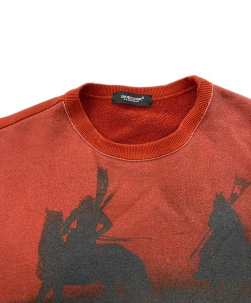 UNDERCOVER（アンダーカバー）UNDERCOVER (アンダーカバー) 蜘蛛巣城スウェット レッド サイズ:SIZE 2の古着・服飾アイテム