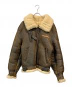 AVIREXアヴィレックス）の古着「B-3 ムートンジャケット」｜ブラウン