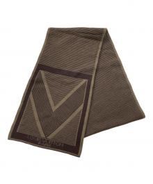 LOUIS VUITTON（ルイ ヴィトン）の古着「カシミヤマフラー」｜ブラウン