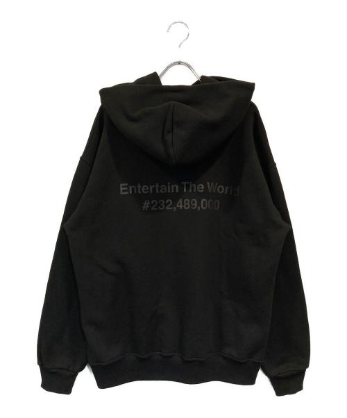 ENNOY（エンノイ）ENNOY (エンノイ) NETFLIX (ネットフリックス) コラボパーカー ブラック サイズ:SIZE Lの古着・服飾アイテム